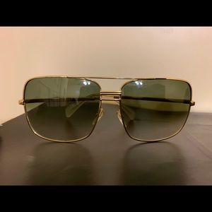Celine 41808 Gold/Green Sunglasses Authentic